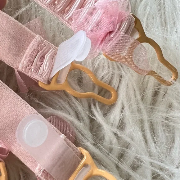 For Love and Lemons Pink Floral April Bloom Garter Belt - Picture 8 of 9